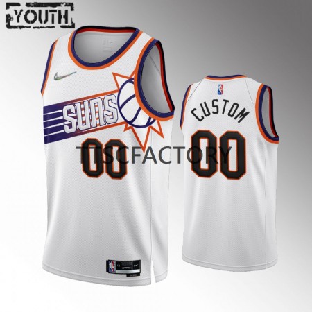 Dres Phoenix Suns Prilagođeni Nike 2022-23 Association Edition Bijela Swingman - Dječji Dres Phoenix Suns Prilagođeni Nike 2022-23 Association Edition Bijela Swingman - Dječji